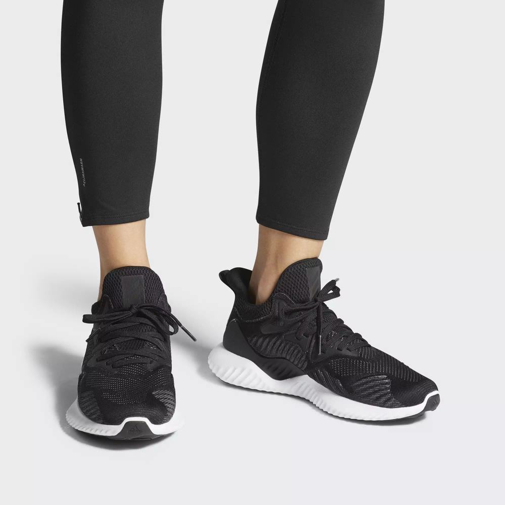 Adidas Alphabounce Beyond Deportivos Negros Para Mujer (MX-74796)